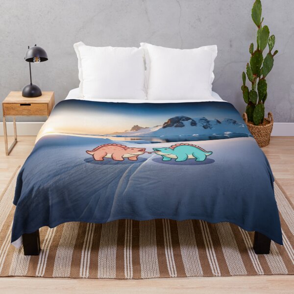 Item preview, Couple Stegosaurus, artic, Dino lovers, Dinosaur designed and sold by hugadino.