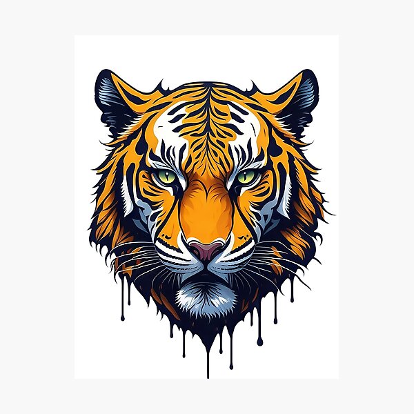 Item preview, Tigon The Tiger designed and sold by Artify Illustrator.