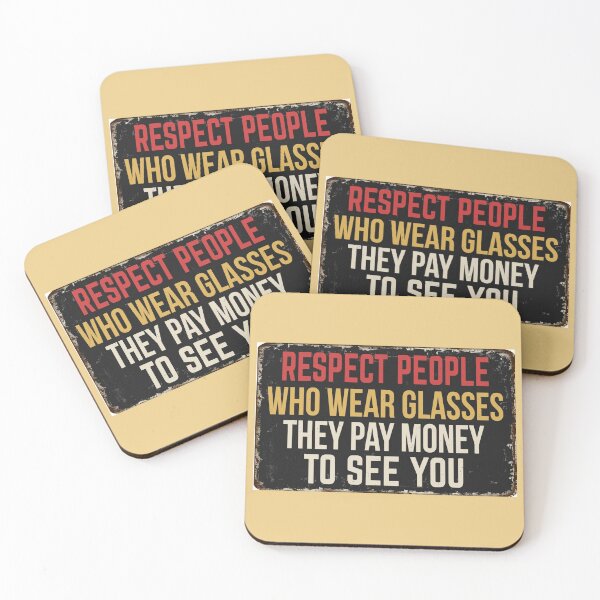 Item preview, Respect four eyed people designed and sold by ThundRDownunder.