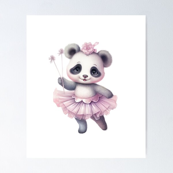 Item preview, Panda Princess: Adorable Pink Tutu for Kids designed and sold by Storm4Clo.