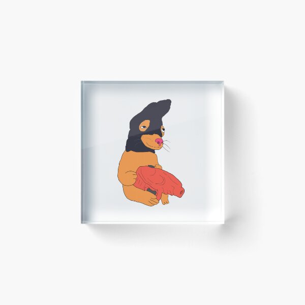 Artikelvorschau, Hund Meme Pin entworfen und verkauft von Graphics Adora.