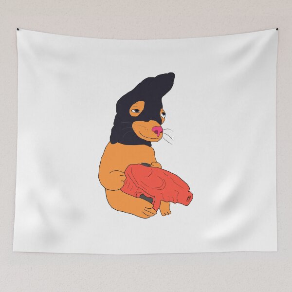 Item preview, dog meme Pin designed and sold by Graphics Adora.