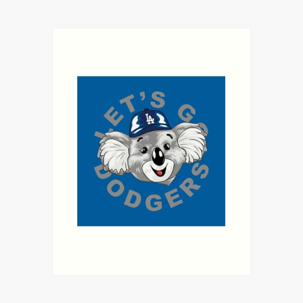 Los Angeles Dodgers 2020 World Series Champions Koala Mascot