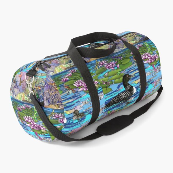 Item preview, Loons and Water Lilies designed and sold by kamkam19.