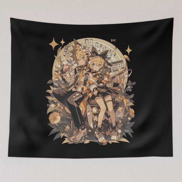 Item preview, Anime talented vocaloid twins, as a dynamic duo designed and sold by TriarArt.