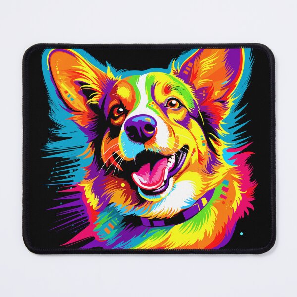 Item preview, Adorable little Corgi Pupp abstract design. designed and sold by Artbyminga.