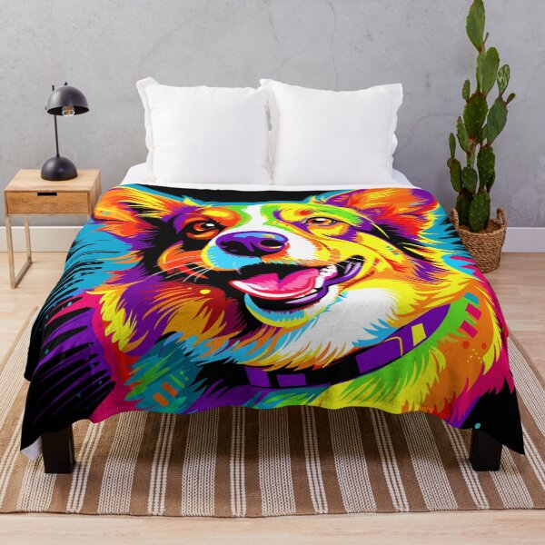 Item preview, Adorable little Corgi Pupp abstract design. designed and sold by Artbyminga.