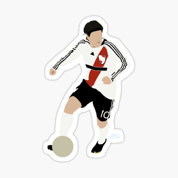 Item preview, Burrito Ariel Ortega in River Plate designed and sold by jbsgrafico.