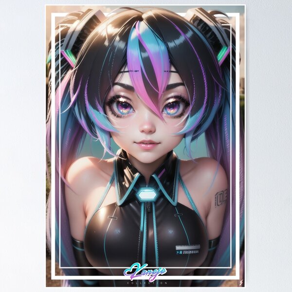 Item preview, Hatsune Miku - Nocturnal Noir designed and sold by SideswipeeZ.