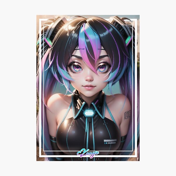 Item preview, Hatsune Miku - Nocturnal Noir designed and sold by SideswipeeZ.