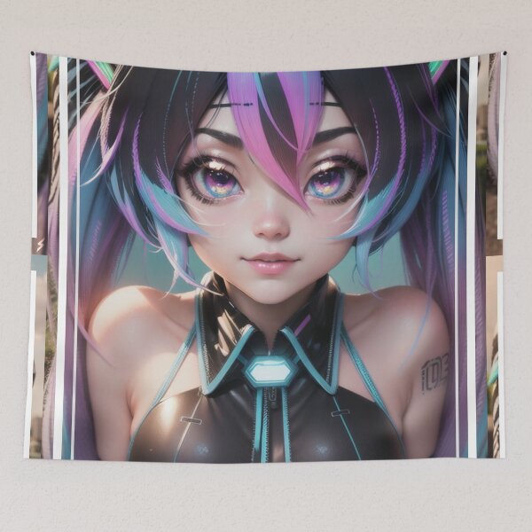Item preview, Hatsune Miku - Nocturnal Noir designed and sold by SideswipeeZ.