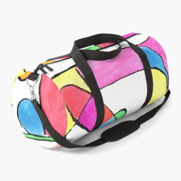 Item preview, Geometric neon line drawing watercolor painting designed and sold by AnissaF.