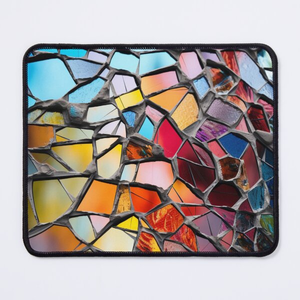Item preview, Mosaic of colorful mirror pieces designed and sold by MyMerryMary.