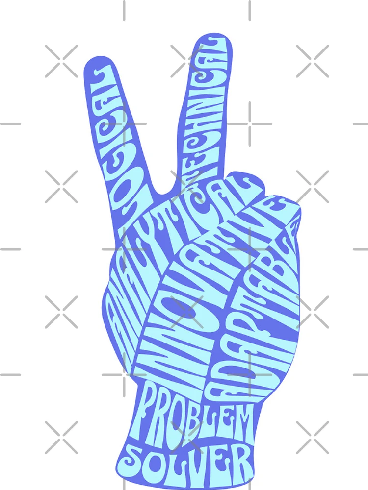 Thumbnail 4 of 4, iPhone Case, Peace n Tech designed and sold by CreativeCodeLLC.