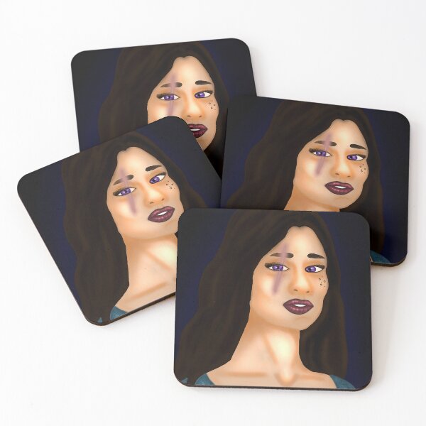 Item preview, Scarred Woman designed and sold by BlueGlowDesign.