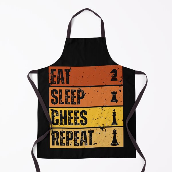 Item preview, Eat, Sleep, Chess, Repeat - Vintage Chess Lifestyle designed and sold by Zandalus.