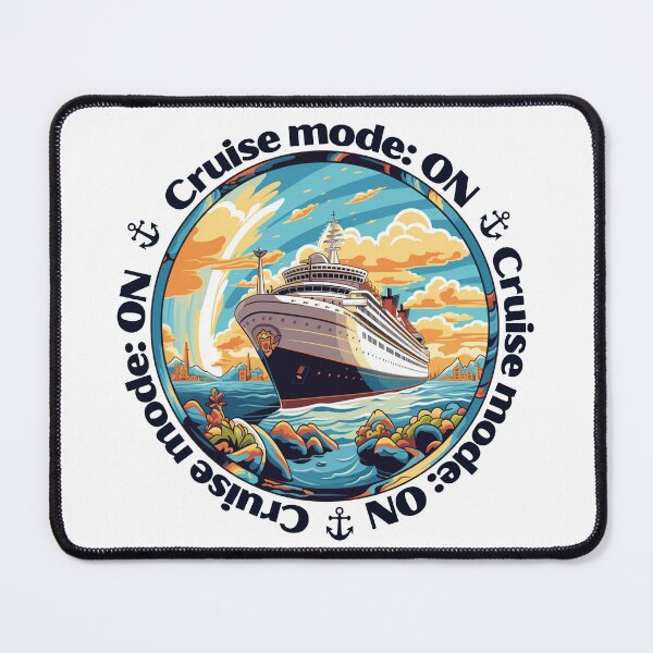 Item preview, Cruise Mode: On Ship Vacation designed and sold by ArtFromBeyond.