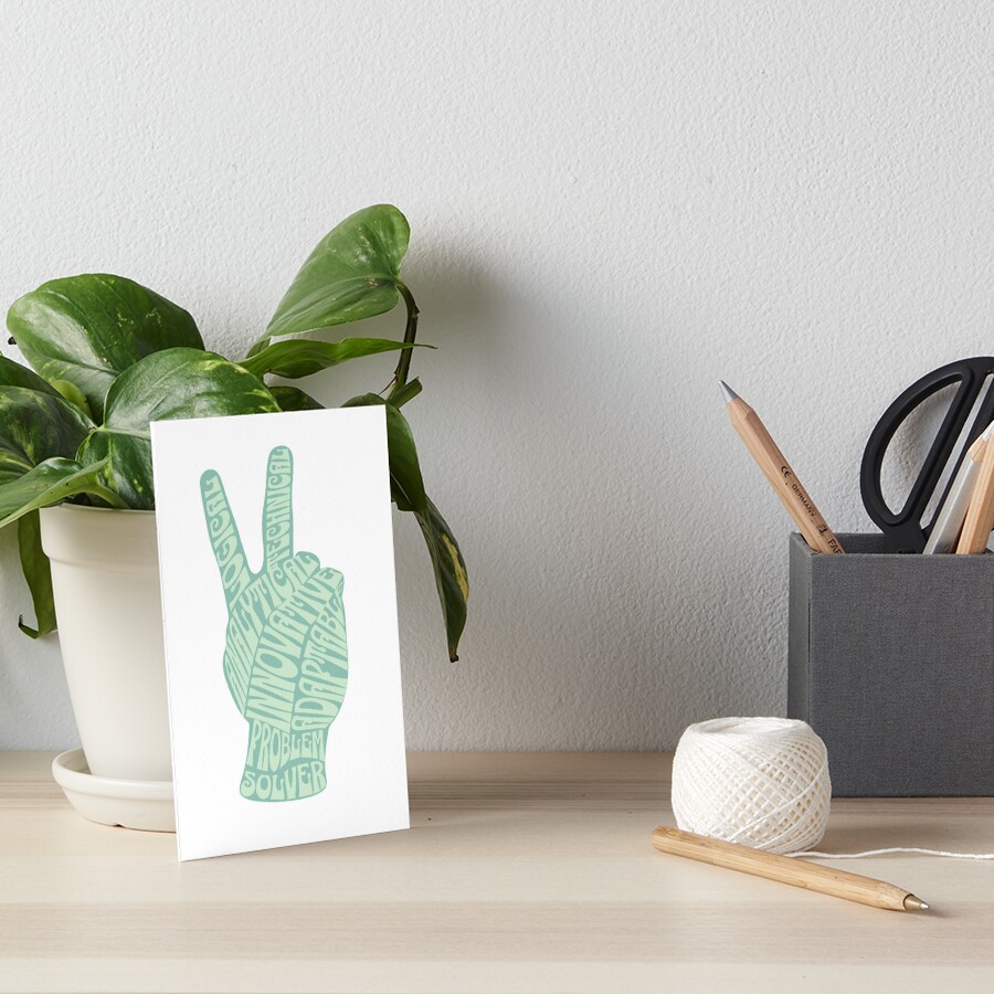 Item preview, Art Board Print designed and sold by CreativeCodeLLC.