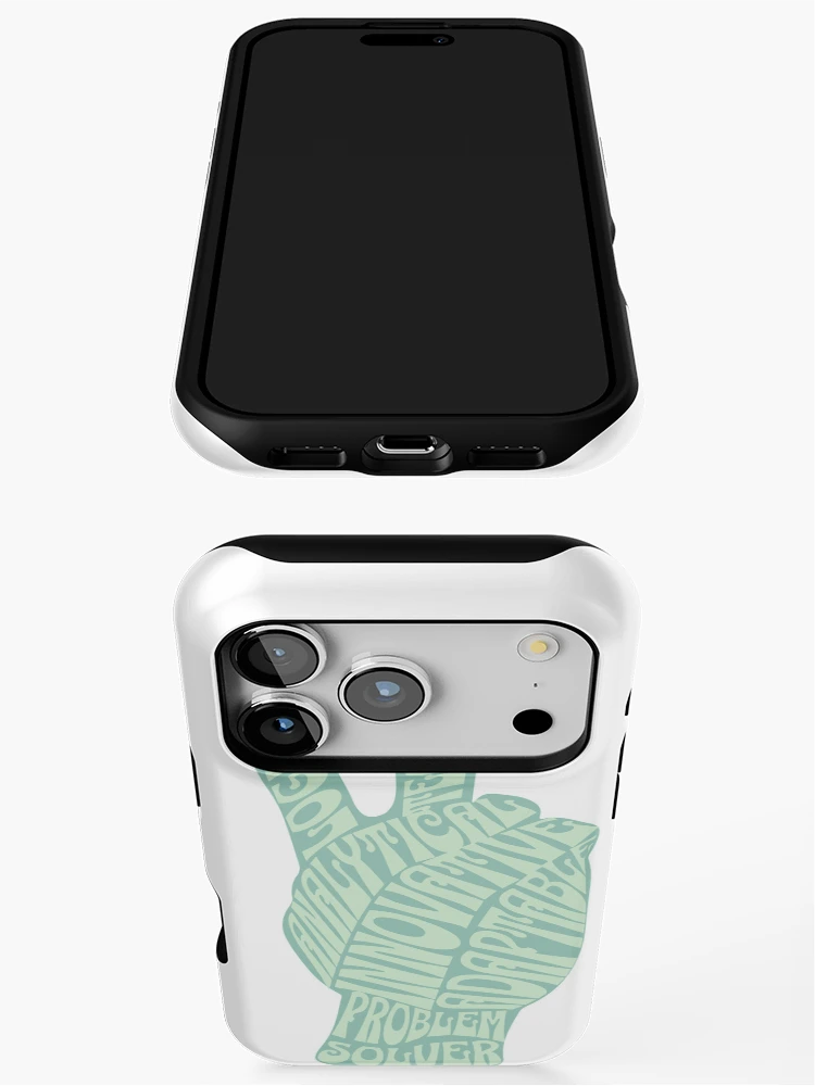 Thumbnail 3 of 4, iPhone Case, Peace n Tech designed and sold by CreativeCodeLLC.