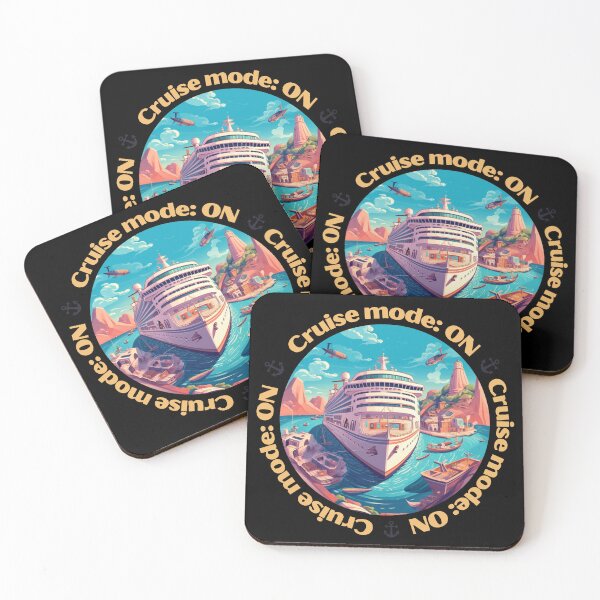 Item preview, Cruise Mode: On Ship Vacation designed and sold by ArtFromBeyond.