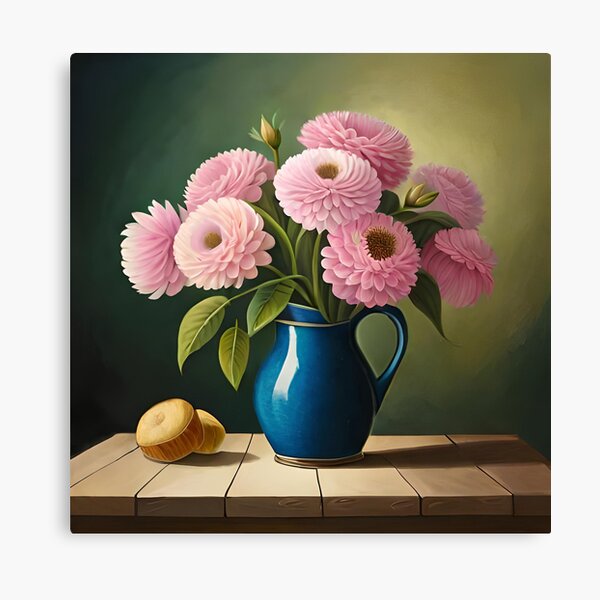 Flowers wall art design Canvas Print