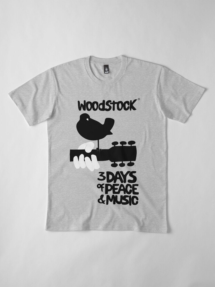 Alternate view of Woodstock 1969 Premium T-Shirt