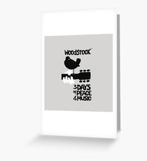 Woodstock 1969 Greeting Card