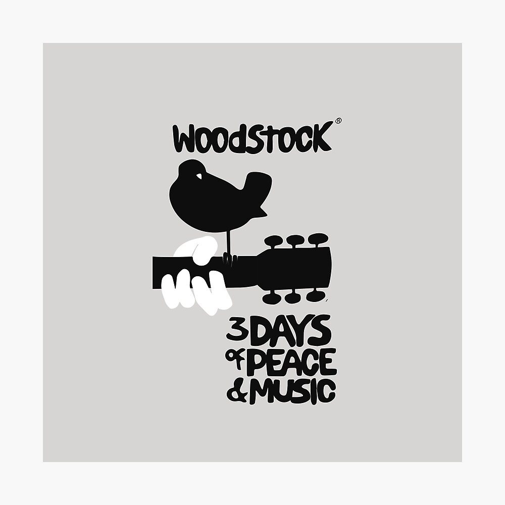 Woodstock 1969 Classic Logo Blanket KIDS // MEDIUM // LARGE