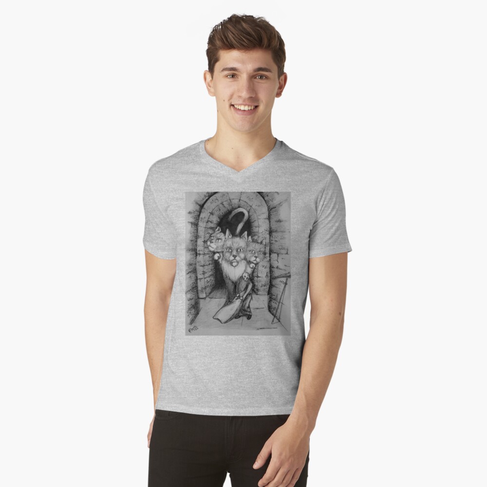 Item preview, V-Neck T-Shirt designed and sold by FlynnTheGr8.