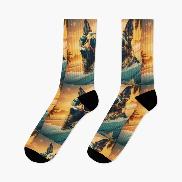 Item preview, German Sheperd Surfing designed and sold by tropicaltee.