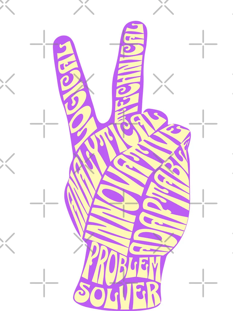 Thumbnail 4 of 4, iPhone Case, Peace n Tech designed and sold by CreativeCodeLLC.