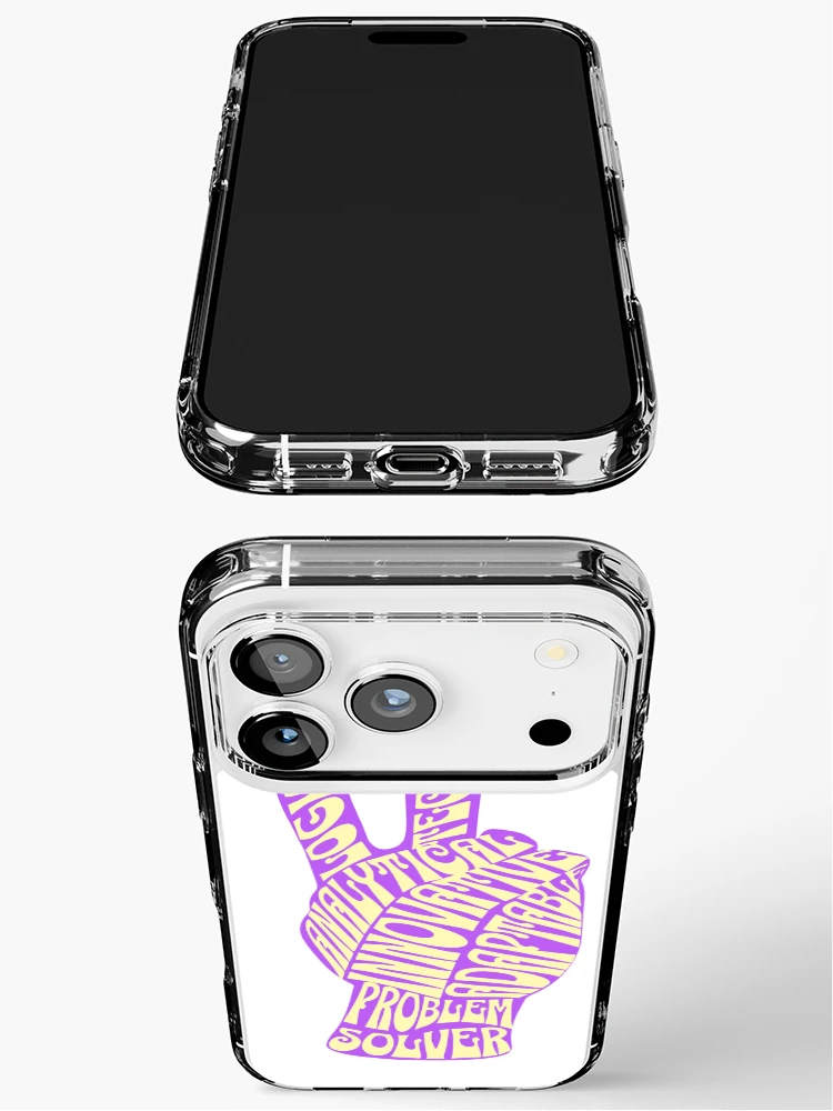 Thumbnail 3 of 5, iPhone Case, Peace n Tech designed and sold by CreativeCodeLLC.