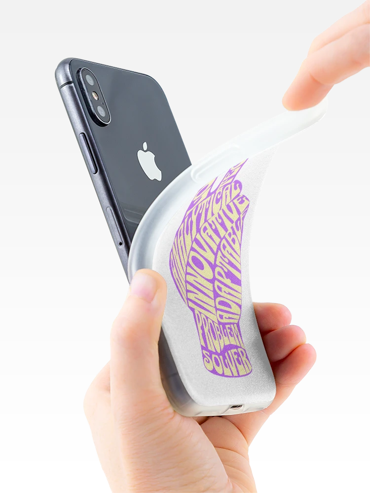 Thumbnail 4 of 5, iPhone Case, Peace n Tech designed and sold by CreativeCodeLLC.