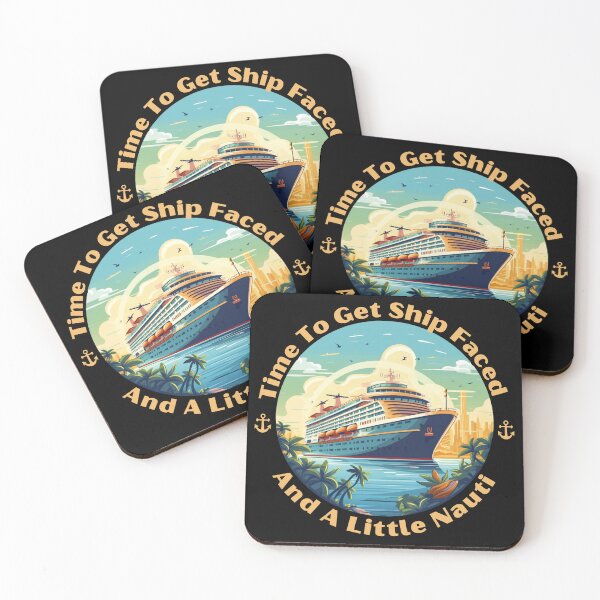 Item preview, Time To Get Ship Faced And Get A Little Nauti Life designed and sold by ArtFromBeyond.