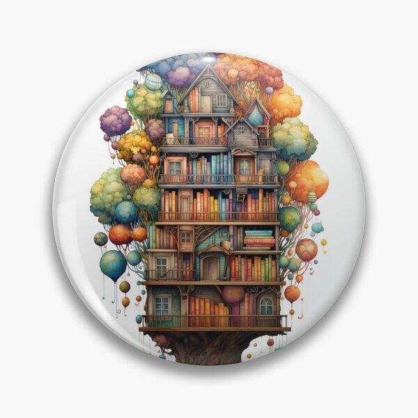 Item preview, Treehouse with Books designed and sold by ComerPrintCo.