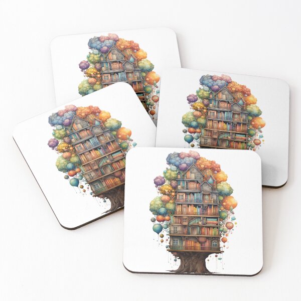 Artikelvorschau, Treehouse with Books entworfen und verkauft von ComerPrintCo.
