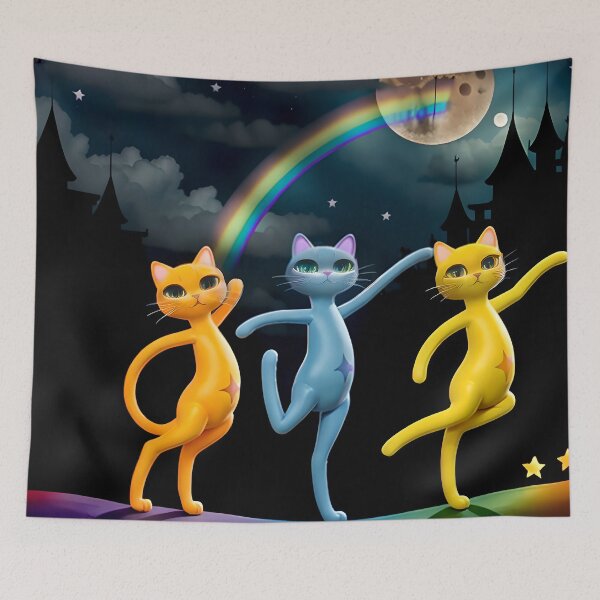 Item preview, Dancing Into the Night! designed and sold by CafePurr.