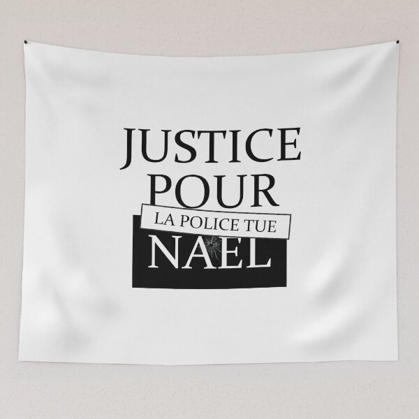 Item preview, Justice Pour Nael La Police Tue designed and sold by WilliamsGFX.