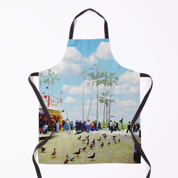 Item preview, SIDEWALK MARKET IN VENICE BEACH designed and sold by ArtbyRolleen.