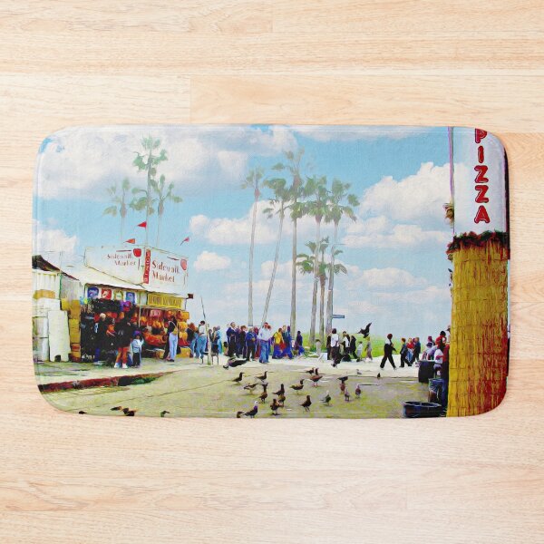 Item preview, SIDEWALK MARKET IN VENICE BEACH designed and sold by ArtbyRolleen.