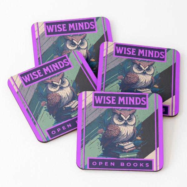 Item preview, Wise Minds Open Books designed and sold by ThiagoSDantas.