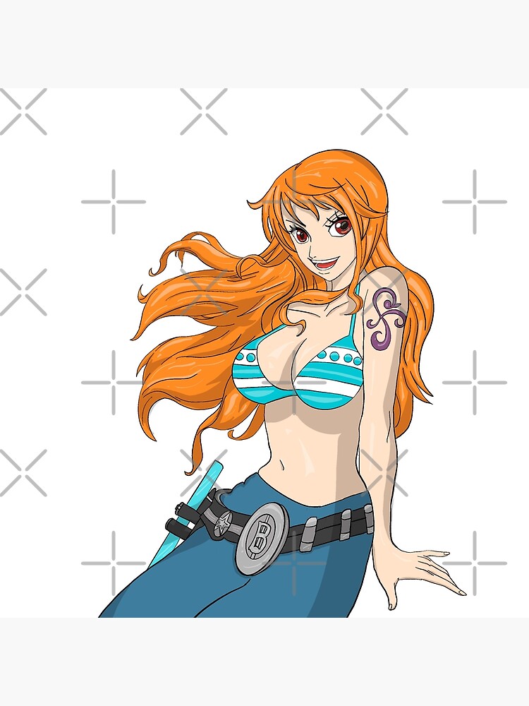 One Piece - Nami Original Digital Art Photographic Print for Sale