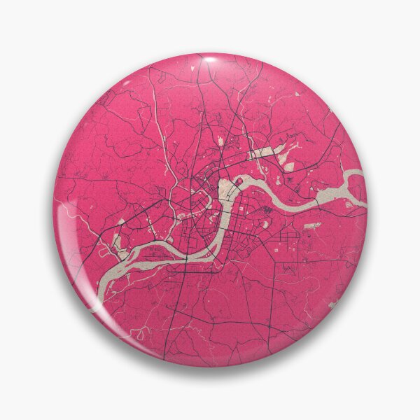 Item preview, Pyongyang City Map of North Korea  - Blossom designed and sold by deMAP.