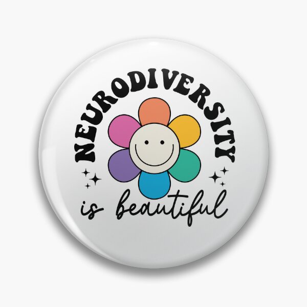 Item preview, Neurodiversity is Beautiful - Cute Flower - Applied Behavior Analysis - ABA - Behavioral Therapy designed and sold by Ausome  Behavior.
