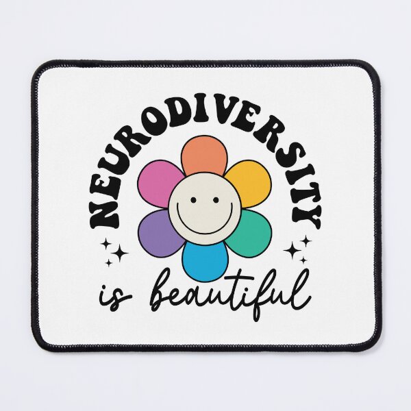 Item preview, Neurodiversity is Beautiful - Cute Flower - Applied Behavior Analysis - ABA - Behavioral Therapy designed and sold by Ausome  Behavior.
