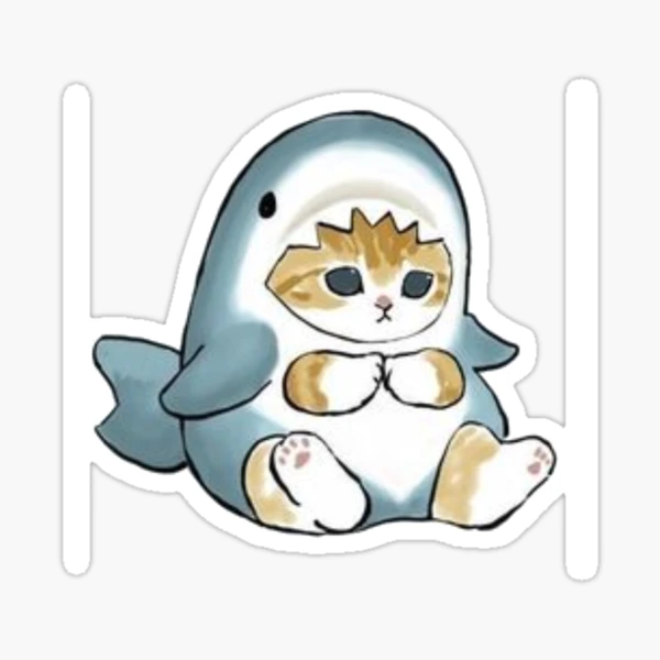 Shark Cat Stickers – arothy