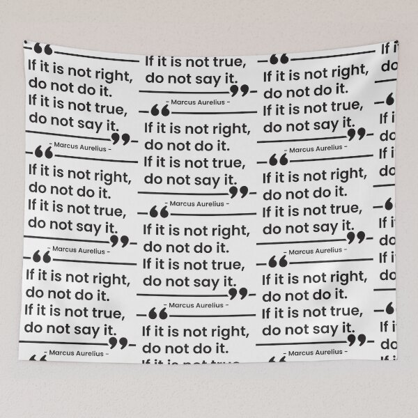 Item preview, Quotes Daily Stoic It Is Not Right Marcus Aurelius designed and sold by artbibun.