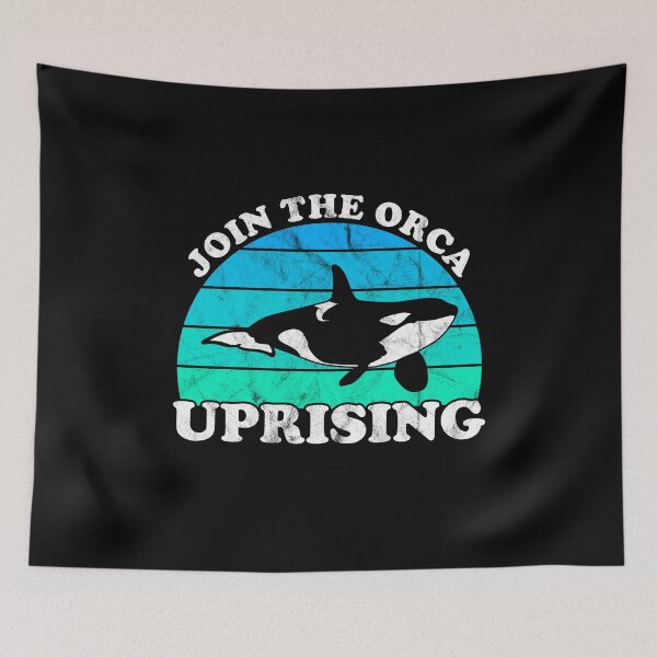 Item preview, Join The Orca Uprising Orcas Whale Ocean designed and sold by mBshirts.