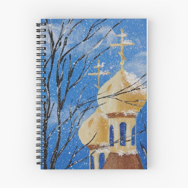 Item preview, Christmas Card - Orthodox Christian Church - Acrylic Art designed and sold by SeraphimDesigns.