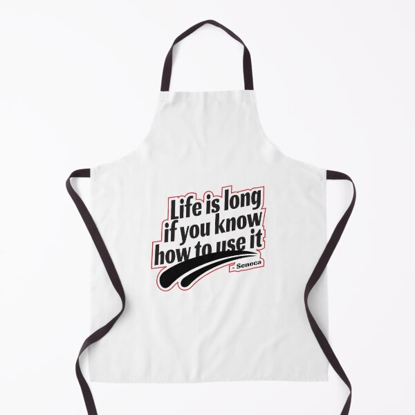 Item preview, Quotes Daily Stoic Life Is Long Saneca designed and sold by artbibun.